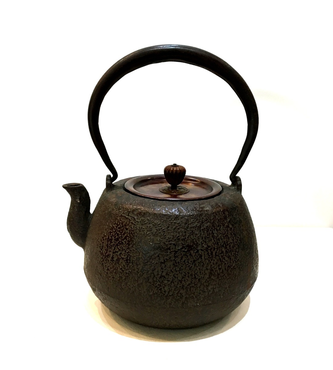 祥雲堂鉄瓶　煎茶茶道具 鉄瓶 煎茶道具 茶道具 アンティーク - 銅蓋 骨董 Yahoo!オークション