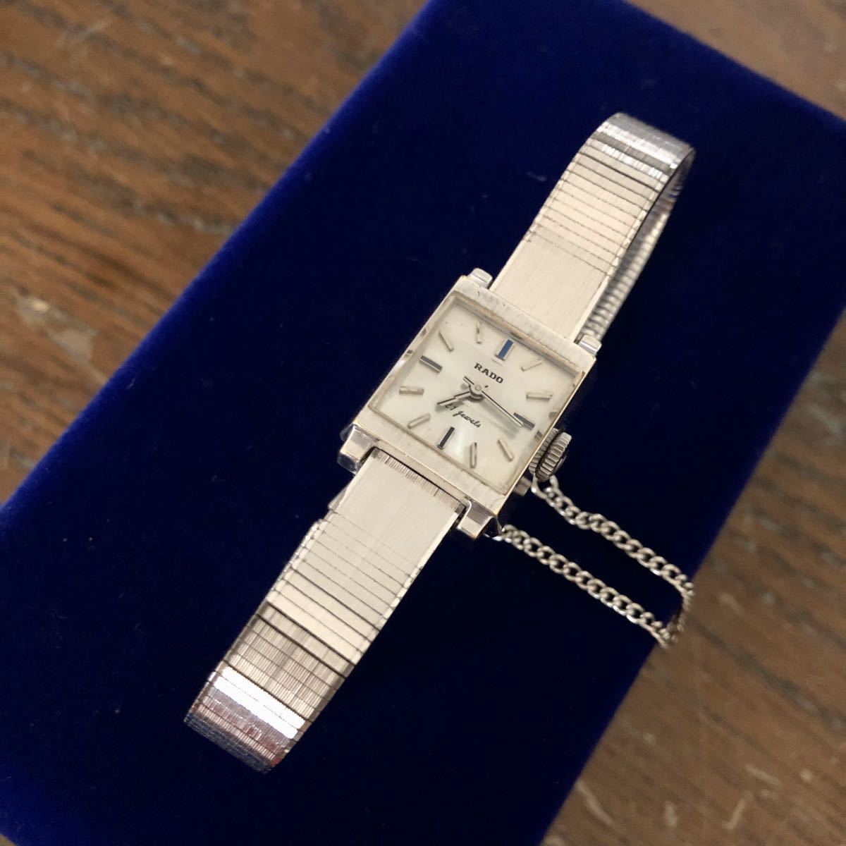 RADO ラドー 21石 レディース手巻き腕時計 稼動 カットガラス ブランド