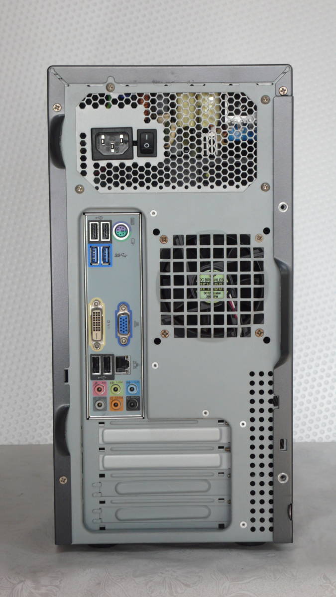 ☆OZZiO MX72610SDGS Core i7-2600 3.40GHz 4GB 500GB Win10/Office2010☆