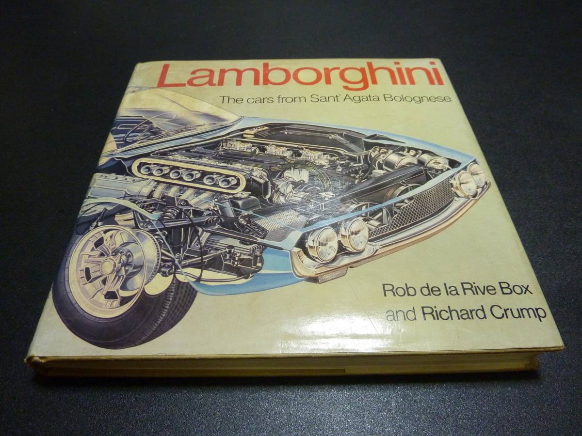 THE CAR　洋書　古書　ビンテージ Book The Lamborghini - (The collectorscarworld Car Michael Story
