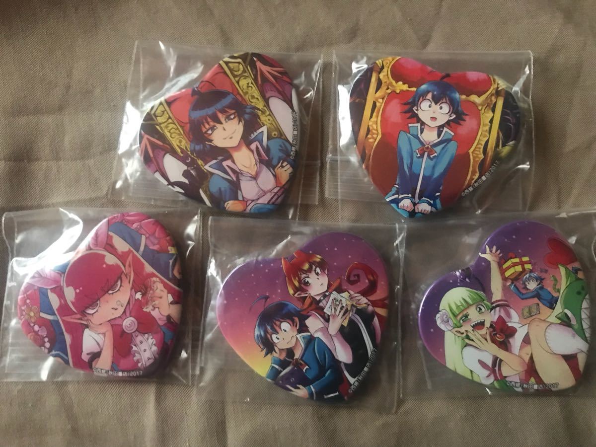 魔入りました！入間くん＊冬コミ ハート缶バッジ②＊c97 秋田