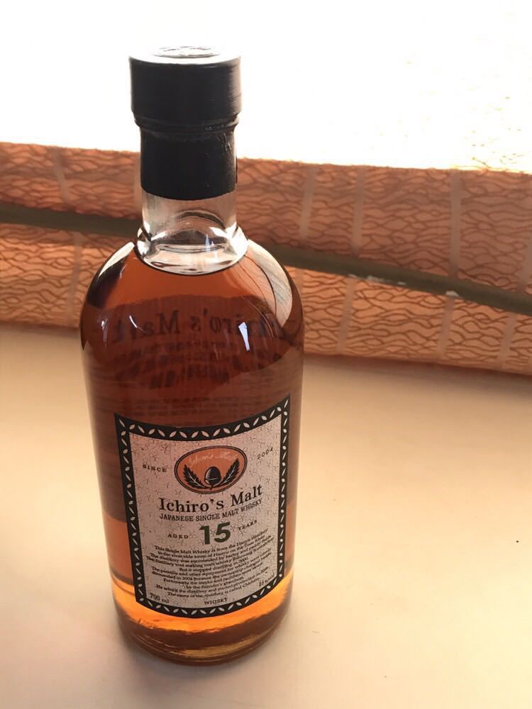 Ichiro's 15年 イチローズモルト Malt ザファイナル ビンテージオブ