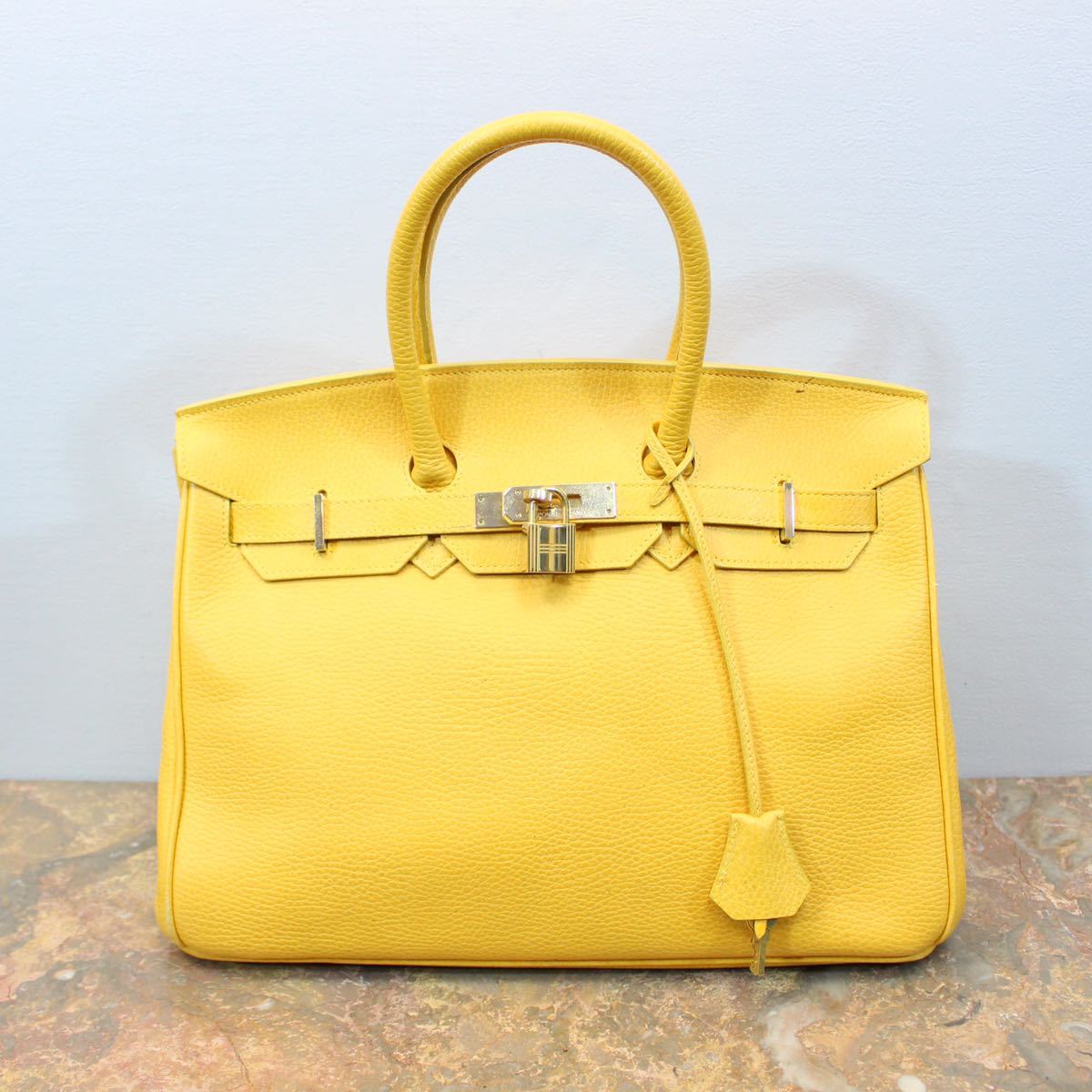 EPONINE BELTED LEATHER HAND BAG MADE IN ITALY/エポニーヌベルテッド