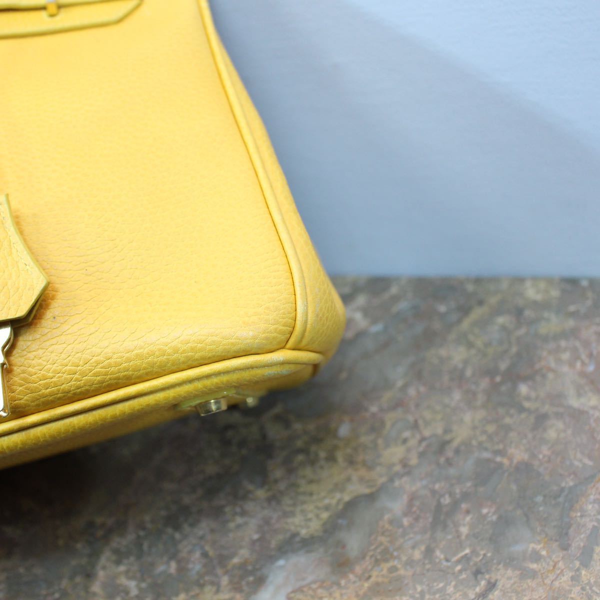 EPONINE BELTED LEATHER HAND BAG MADE IN ITALY/エポニーヌベルテッド 