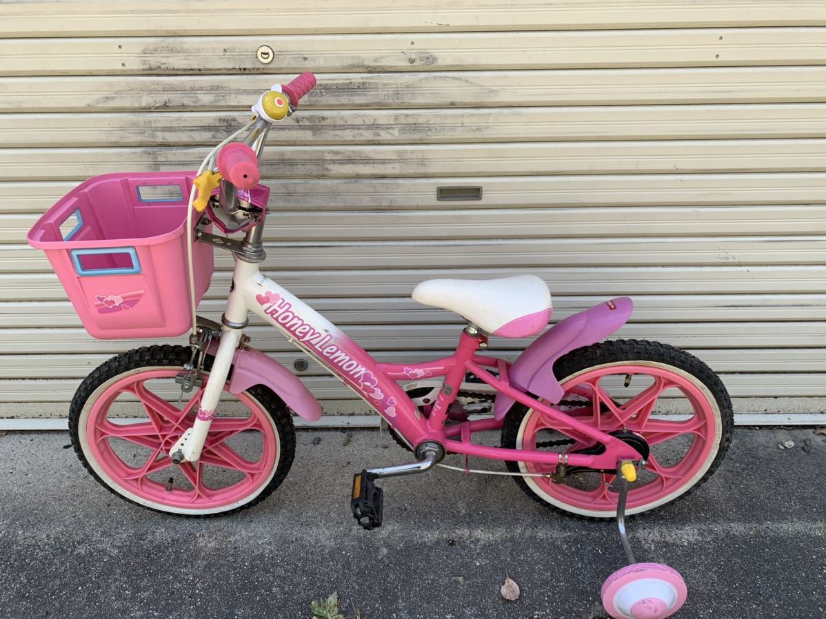  A走行品 子供用 引き取り歓迎 16インチ補助輪付き 品(16インチ～)｜売買されたオークション情報、yahooの商品情報をアーカイブ公開 - オークファン 16インチ～