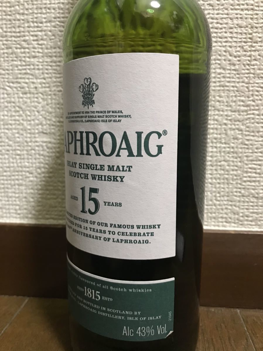 ラフロイグ 15年 200周年記念ボトル LAPHROAIG 700ml 0 | ウイスキー
