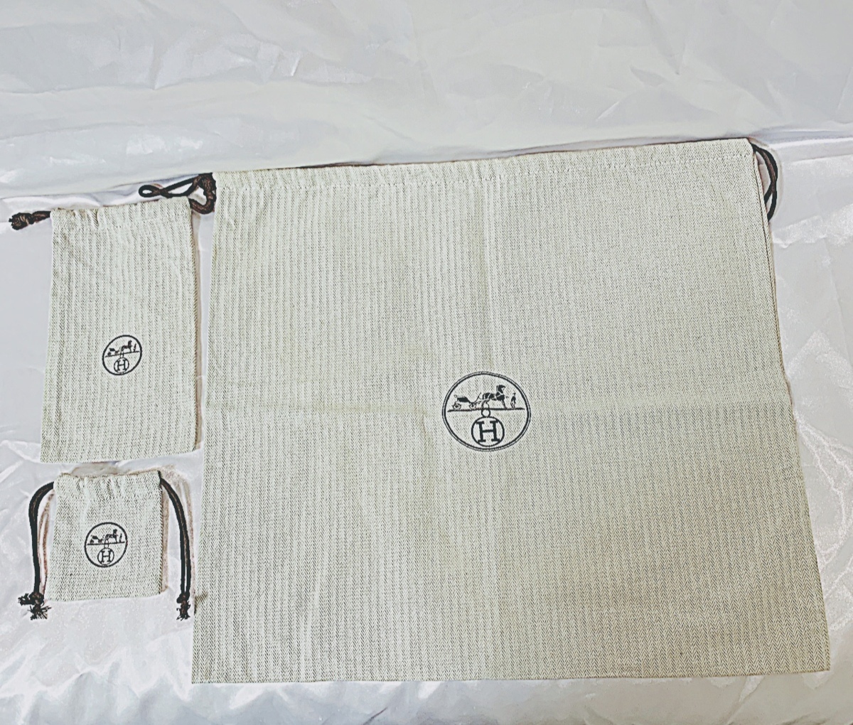 当日発送 【T】3点セット HERMES エルメス 純正 ベージュ
