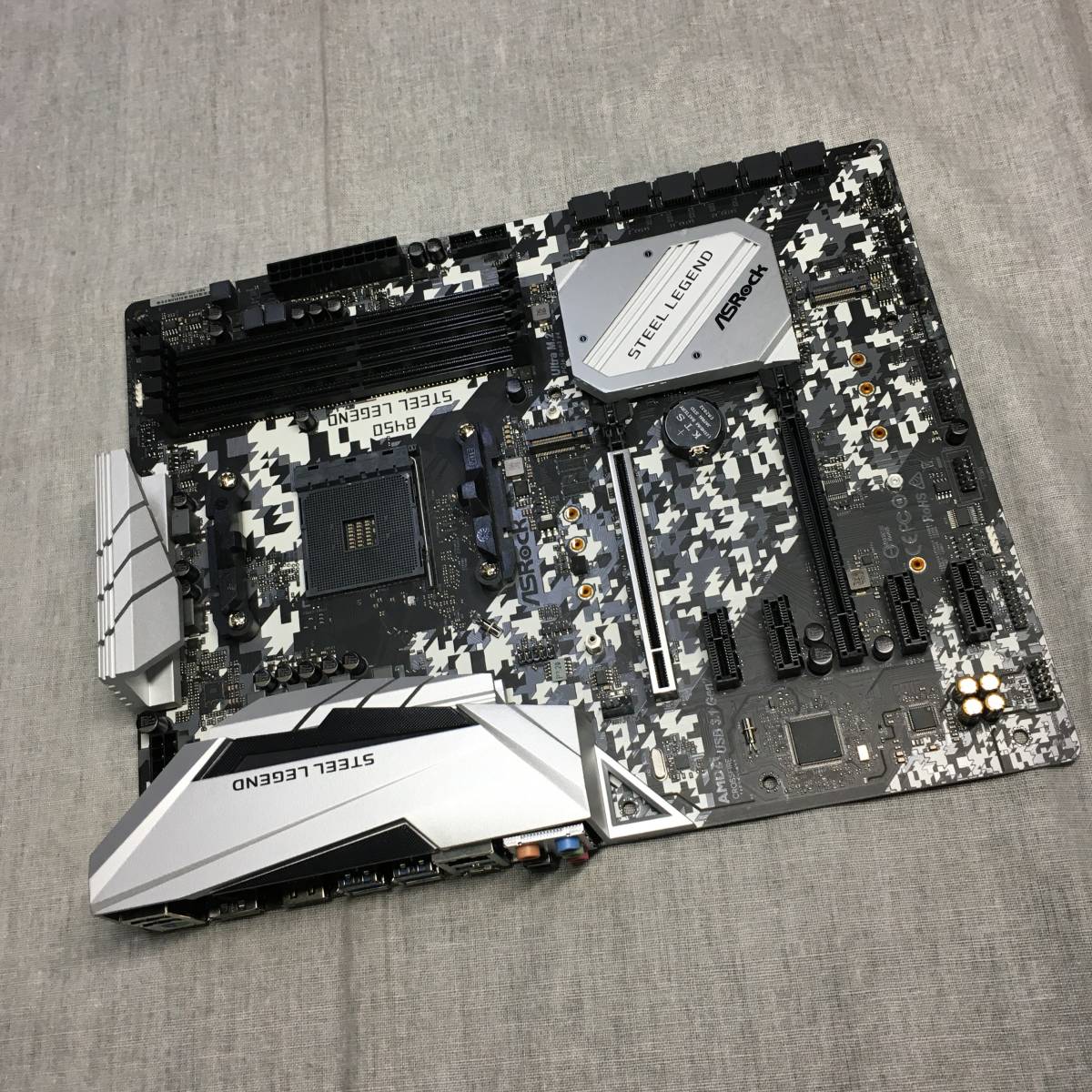 ジャンク】ASRock AMD Ryzen AM4 対応 B450 チップセット搭載 ATX 