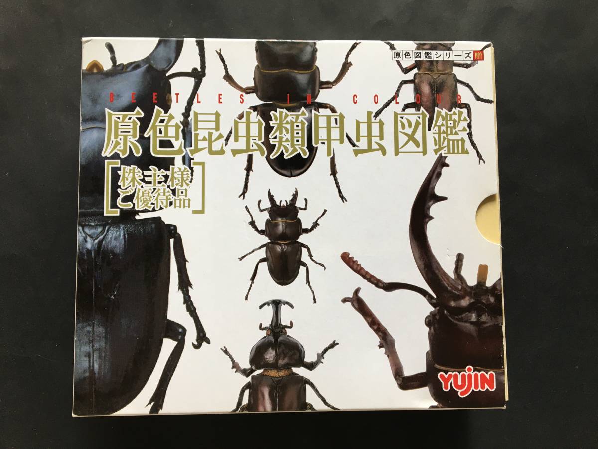 原色昆虫類甲虫図鑑 YUJIN株主優待品