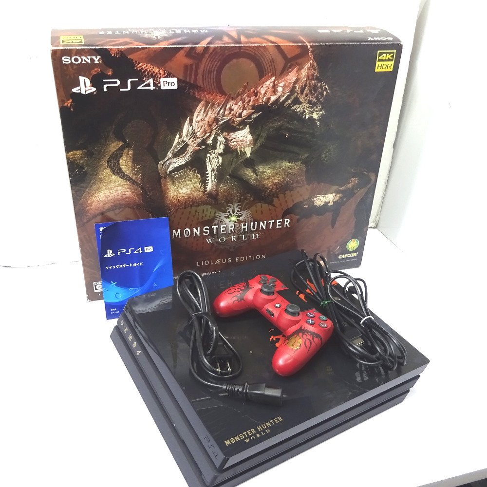 Ft875961 ソニー ゲームハード PS4 Pro モンスターハンターワールド