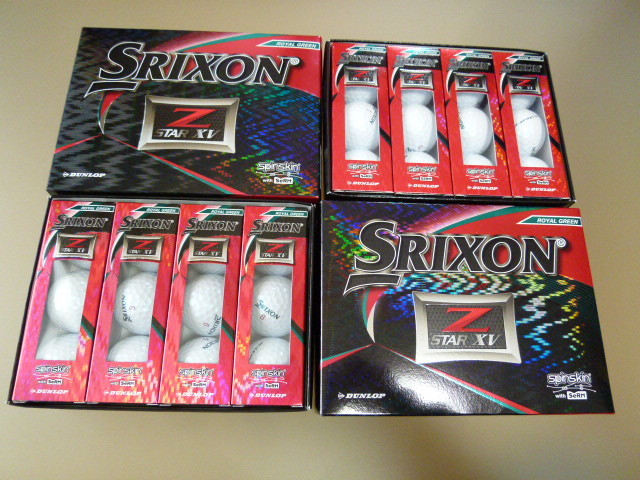人気，定番 2019年 最新 NEW SRIXON Z-STAR XV/ロイヤルグリーン/2ダース/日本仕様モデル /ダンロップ/スリクソン/スピン性能アップ(2ダース)｜売買されたオークション情報、yahooの商品情報をアーカイブ公開 - ボール