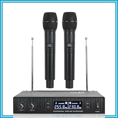 UHF ワイヤレス マイク システム 2 【送料無料 新品】 VHFワイヤレス