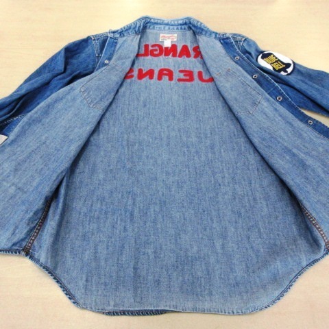 Wrangler BLUE BELL ラングラー ウエスタン デニムシャツ Mサイズ 長袖