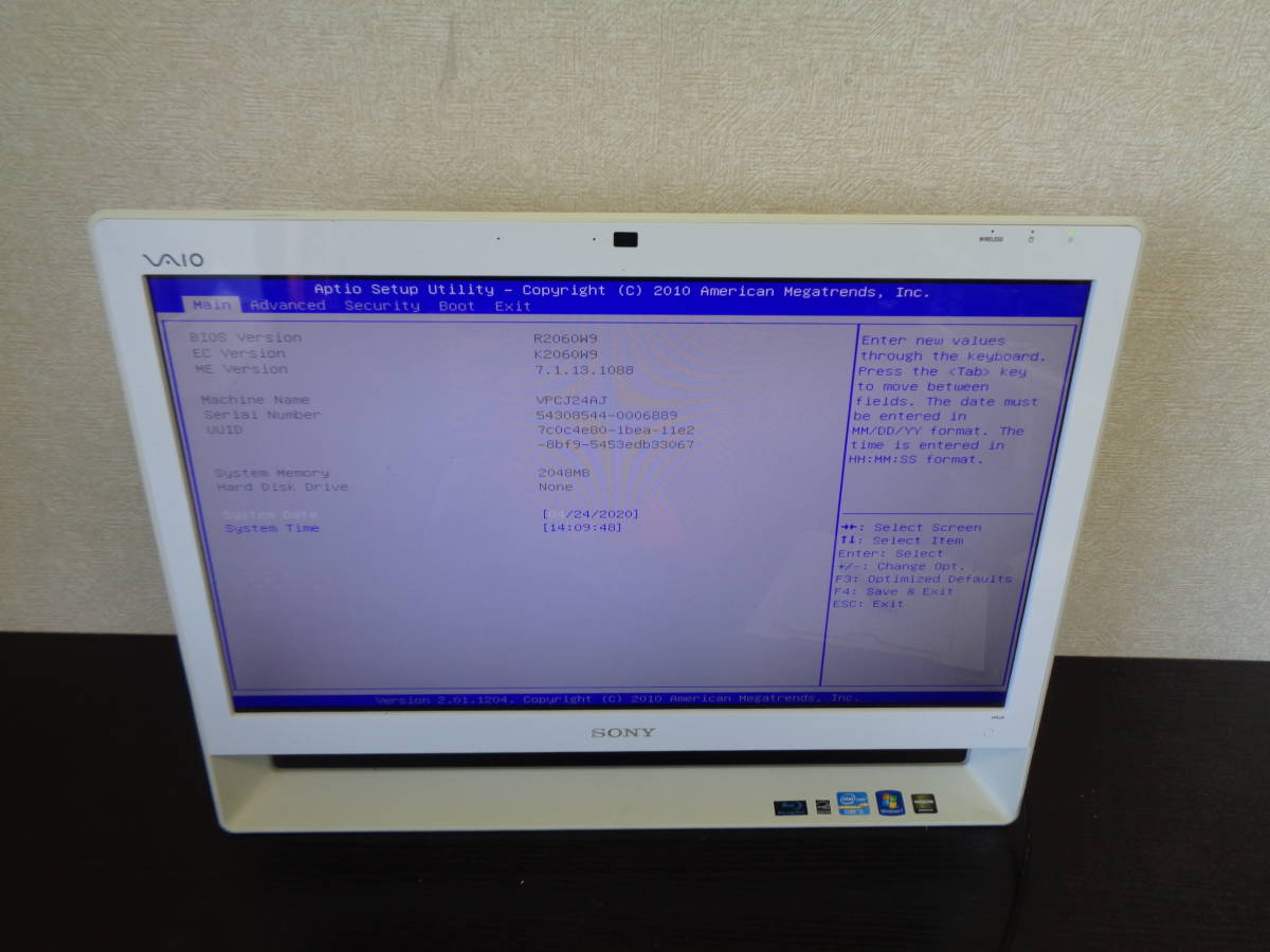 SONY VAIO PCG-11415N 一体型デスクトップPC 本体 PCG-11415N Sony
