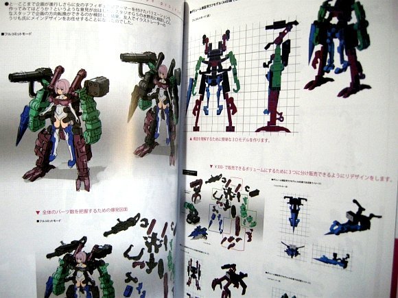 カプセルトイ玩具が きるま 換装少女 換装重機 資料系同人誌 バンダイ許諾済みの開発経緯紹介 その他 売買されたオークション情報 Yahooの商品情報をアーカイブ公開 オークファン Aucfan Com