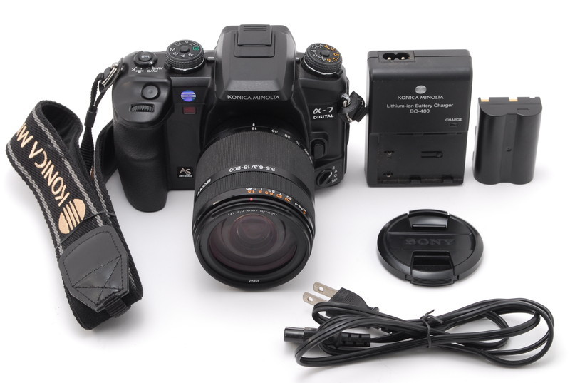 MINOLTA ミノルタ α-7 DIGITAL デジタル ボディ SONY ソニー DT 18