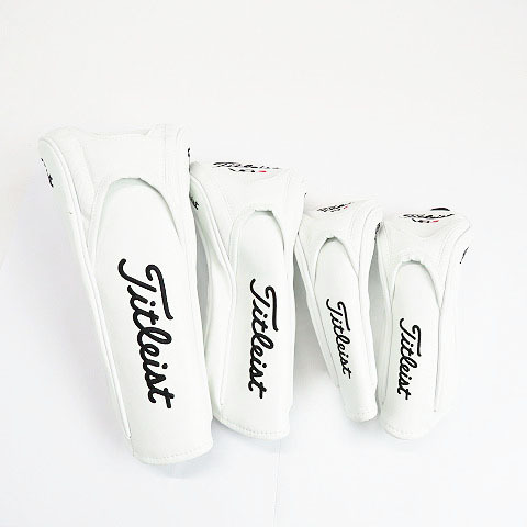 【SALE，大得価】 titleist タイトリスト ヘッドカバー4点セット ホワイト系 DR/FW/UT&times;2 240001364616 ゴルフウェア(タイトリスト)｜売買されたオークション情報、yahooの商品情報をアーカイブ公開 - オークファン ヘッドカバー