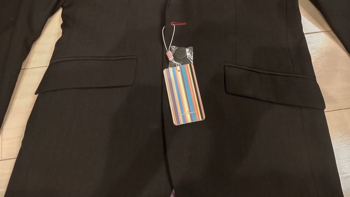 タグあり Paul Smith ポールスミス 2bスーツ 黒系 サイズ46 スーツ 売買されたオークション情報 Yahooの商品情報をアーカイブ公開 オークファン Aucfan Com