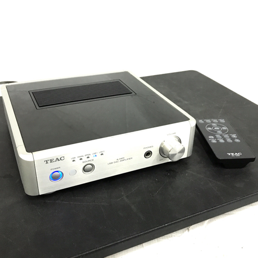 1円 TEAC A-H01 USB DAC搭載 ステレオプリメインアンプ リモコン付き