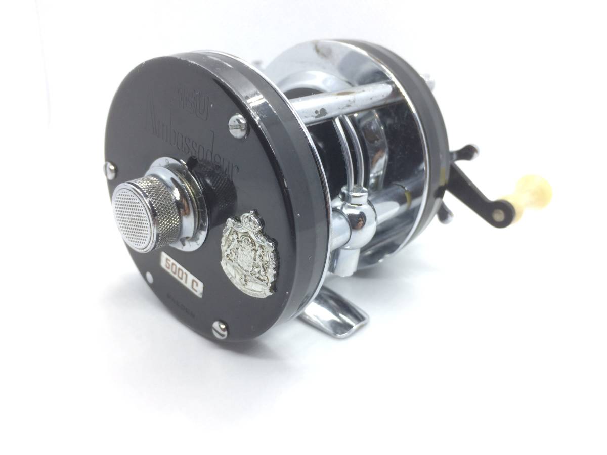 Abu Garcia　アブガルシア 5001C Left Hand ヴィンテージ アブ ガルシア アンバサダー 5001C 左ハンドル AbuGarcia