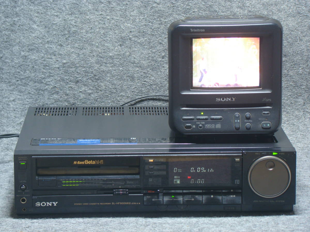 Sony Betamax SL-HF900 Super VCR SONY Beta ハイバンドベータデッキ