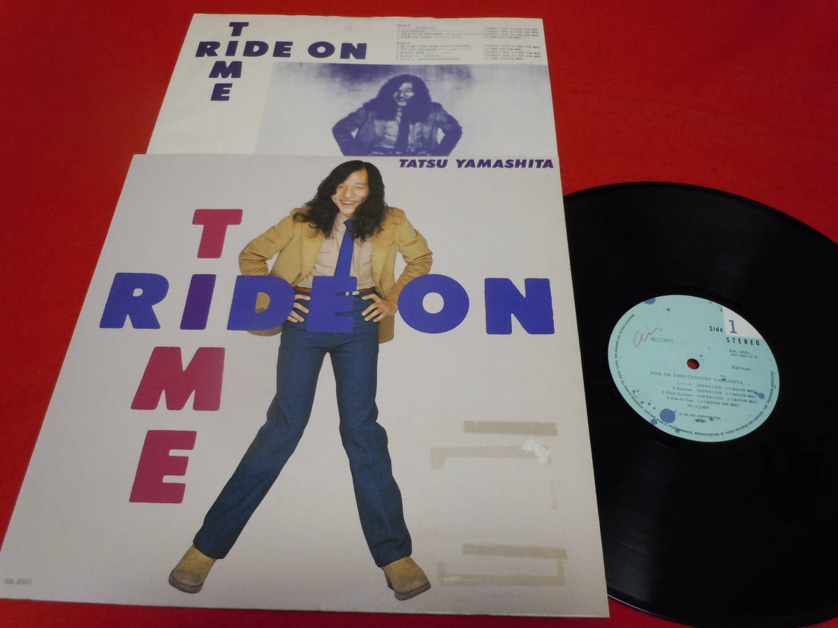 ⁄ 山下達郎 RIDE ON Ride On TIME - Time TATSURO LP – ライドオン 