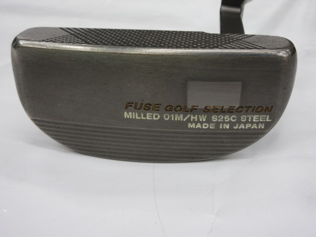 - FUSE GOLF SELECTION 01M&frasl;HW パター メルカリ Yahoo!オークション の (男性右きき用) golf」パター 「fuse MILLED パターの中古品・新品・未 -fuse 布施製作所