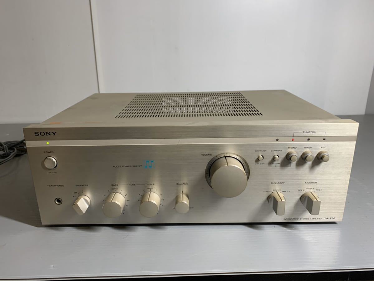 SONY プリメインアンプ ソニー : 家電＆カメラ TA-F50 Yahoo 