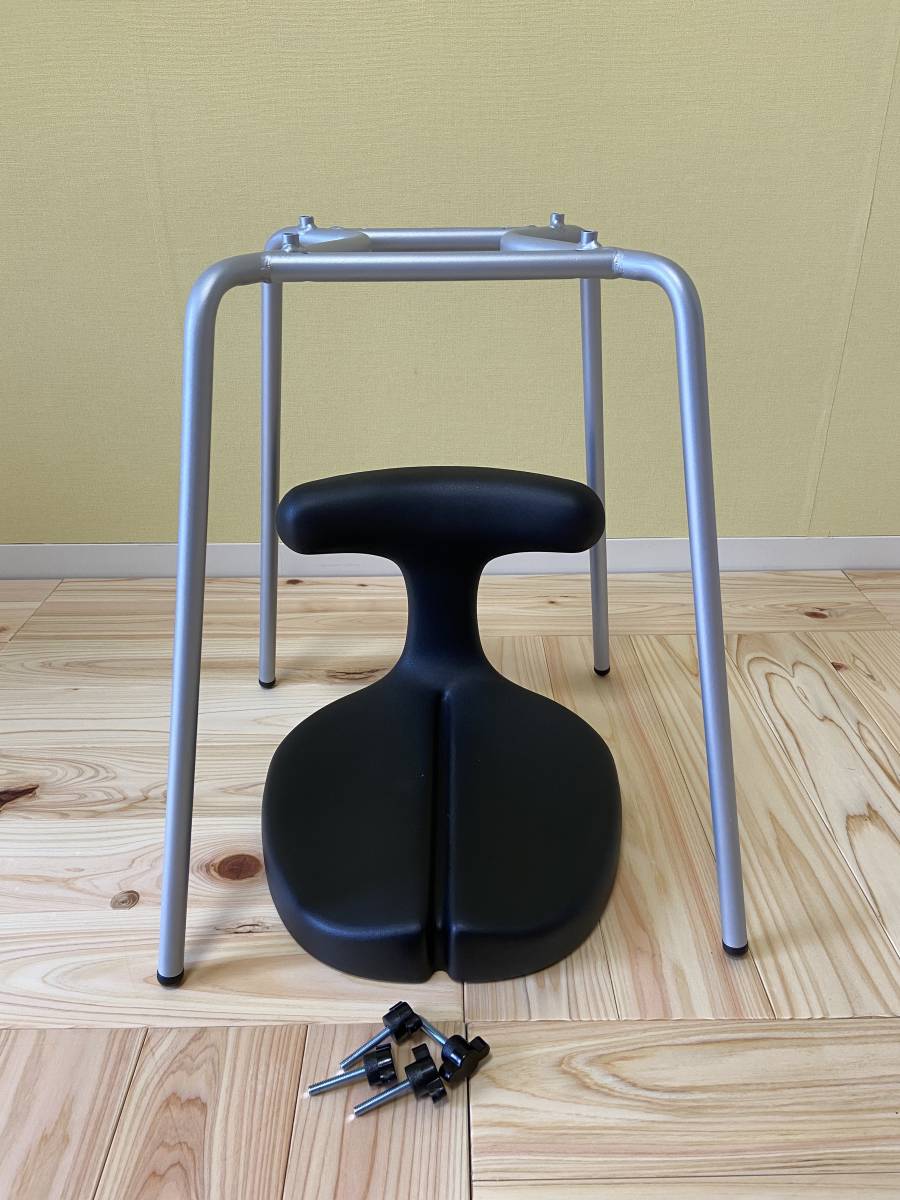【美品1円から】ayurchair アーユル チェアー スツールタイプ Mサイズ 人気 ブラック 坐骨イス 姿勢矯正 骨盤矯正 直接引き取り歓迎 札幌_8