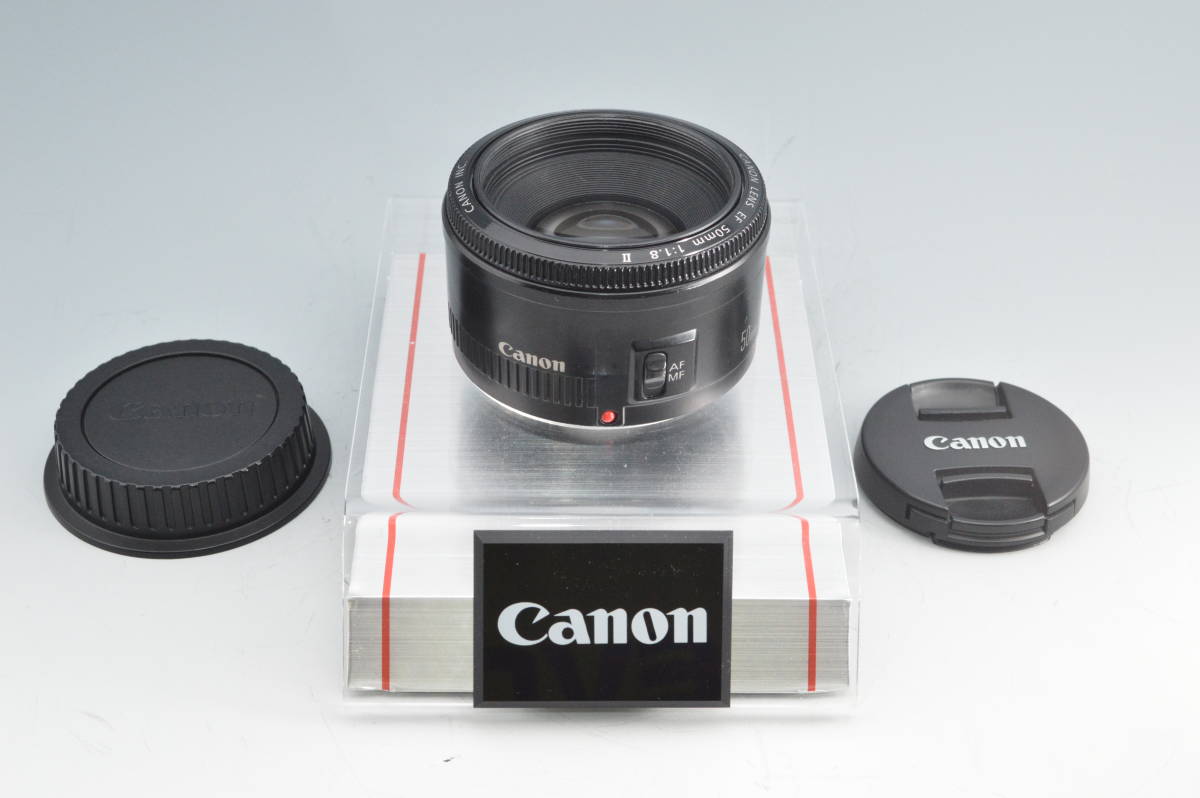 単焦点レンズ Canon EF50mm F1.8 0 単焦点レンズの中古品 キヤノン II