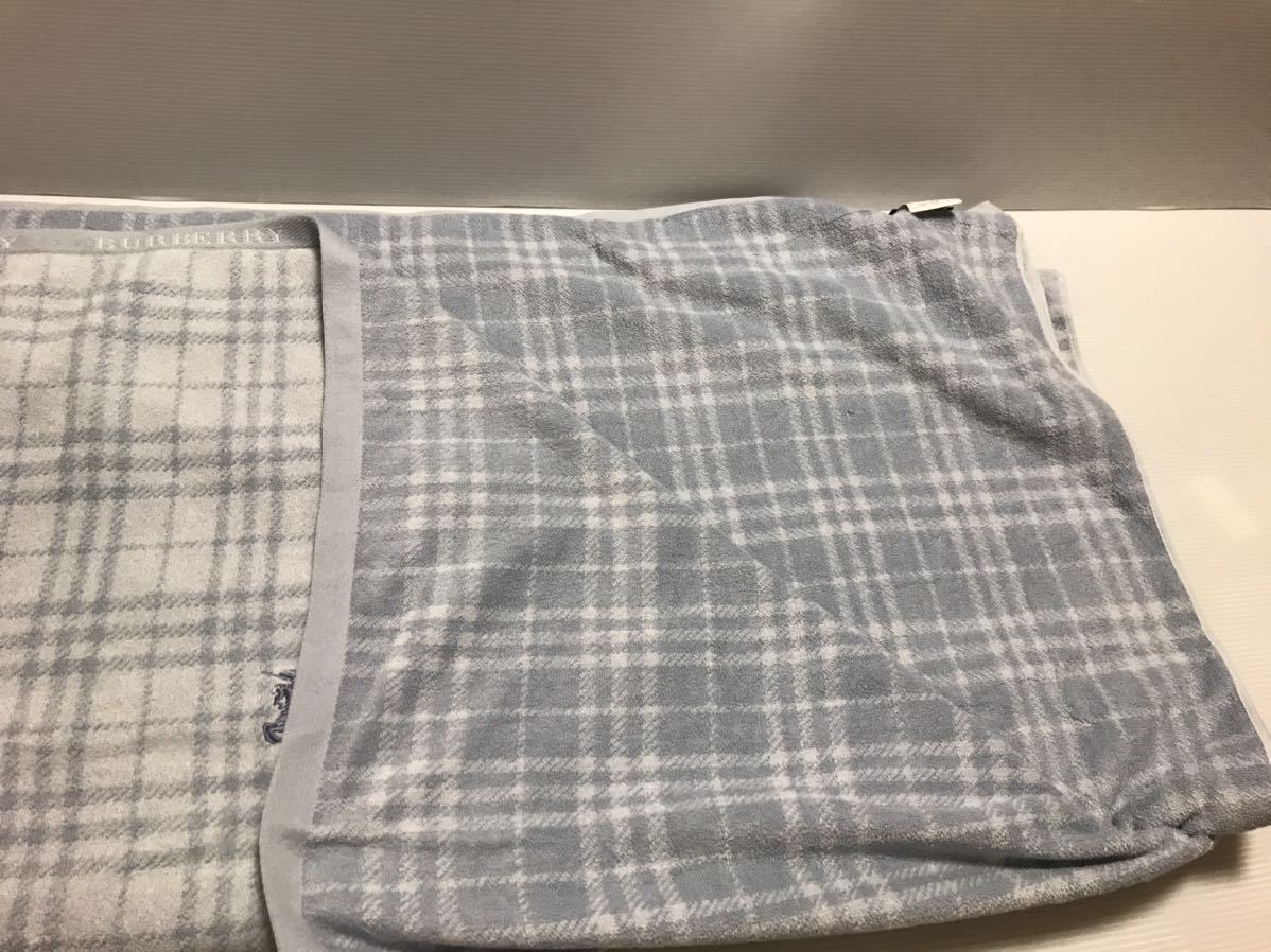 バーバリー】BURBERRY☆タオルケット☆220×230☆ブランケット☆一部