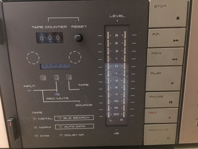取扱説明書付！送料込】☆80年代！PIONEERパイオニア ステレオカセット