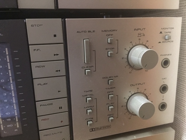 Pioneer パイオニア CT-770 ステレオ カセットテープ デッキ 取扱説明書付！送料込】☆80年代！PIONEERパイオニア ステレオカセット