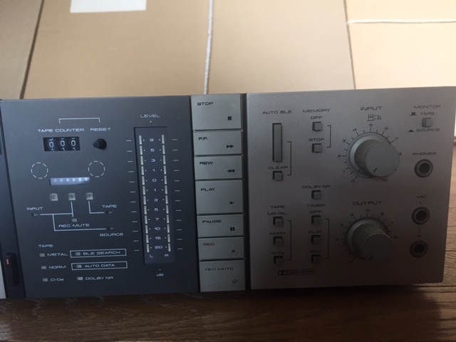 取扱説明書付！送料込】☆80年代！PIONEERパイオニア ステレオカセット