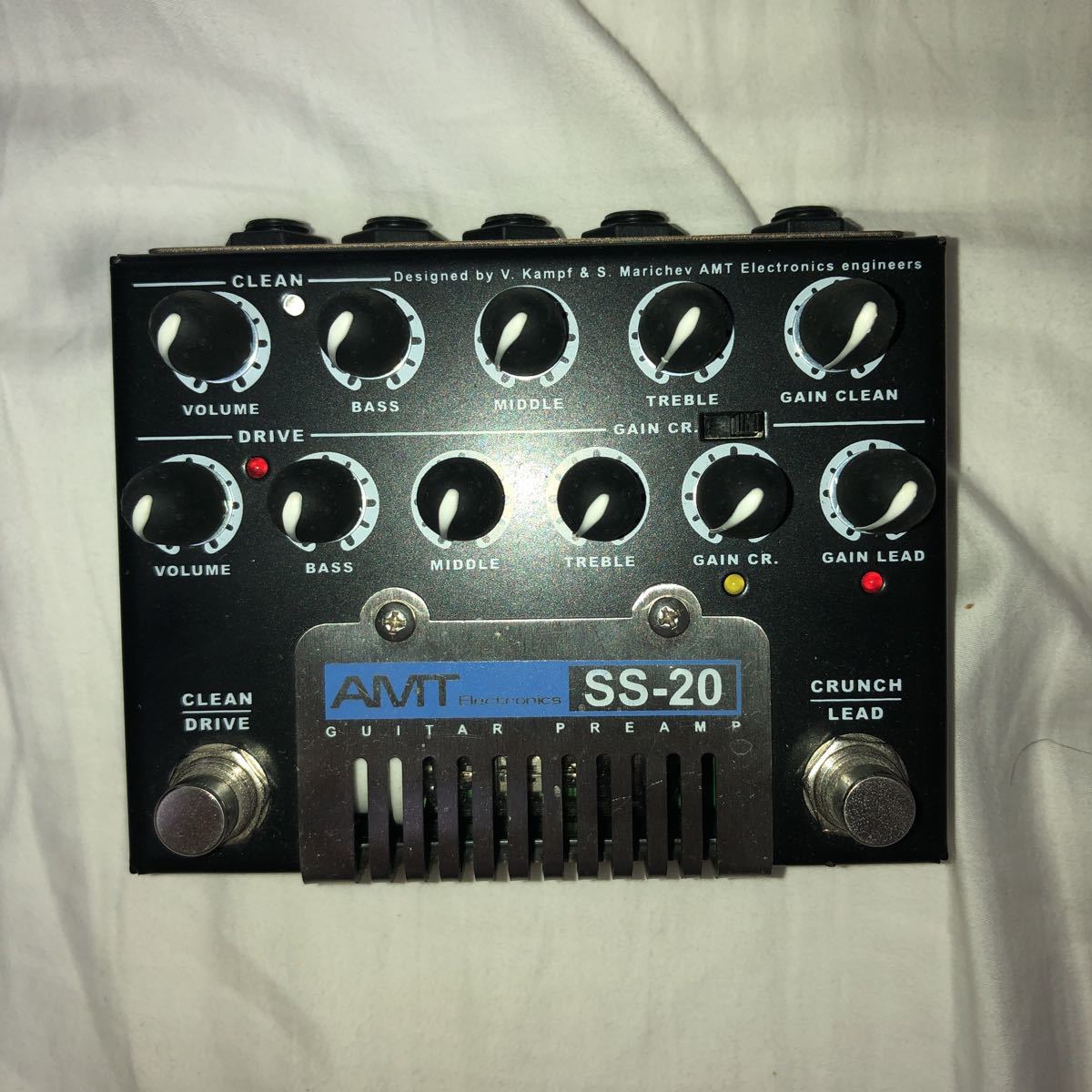 AMT SS-20 Electronics | Guitar ELECTRONICS Preamp Series Tube - SS 