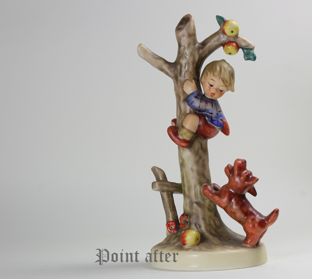 フンメル 人形 56 A 犯人 少年と犬とリンゴの木 Culprits Tmk 6 1979 1991 ゲーベル フィギュリン 西ドイツ Goebel Hummel リヤドロ 売買されたオークション情報 Yahooの商品情報をアーカイブ公開 オークファン Aucfan Com