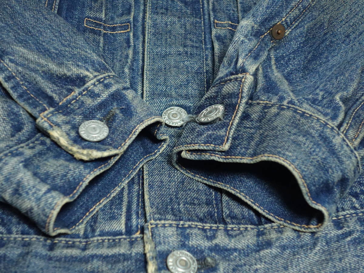 旧DENIME ドゥニーム 2nd デニムジャケット Gジャン オリゾンティ 42