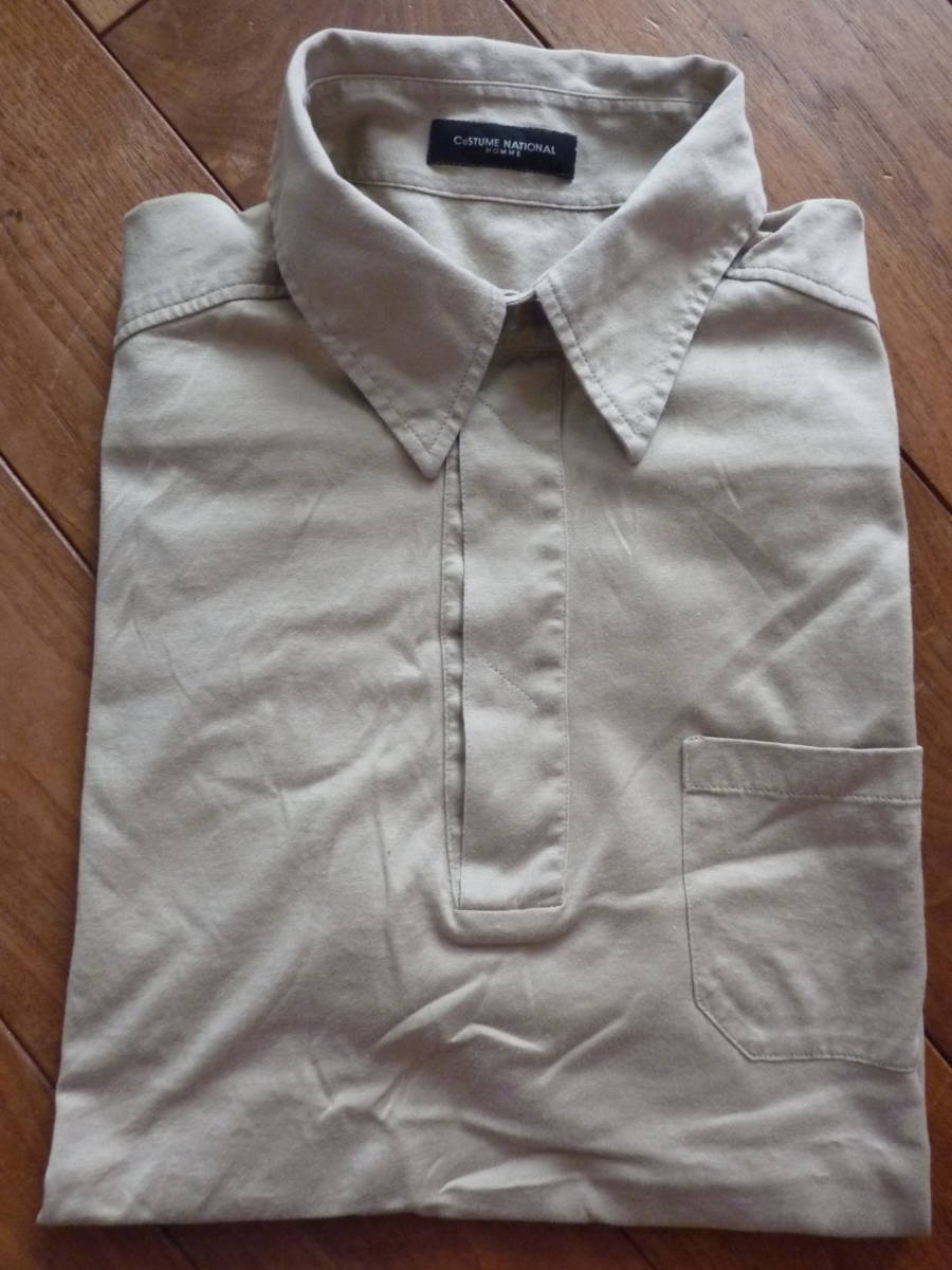 貴重！CoSTUME NATIONAL HOMME コスチュームナショナル 半袖シャツ 46 
