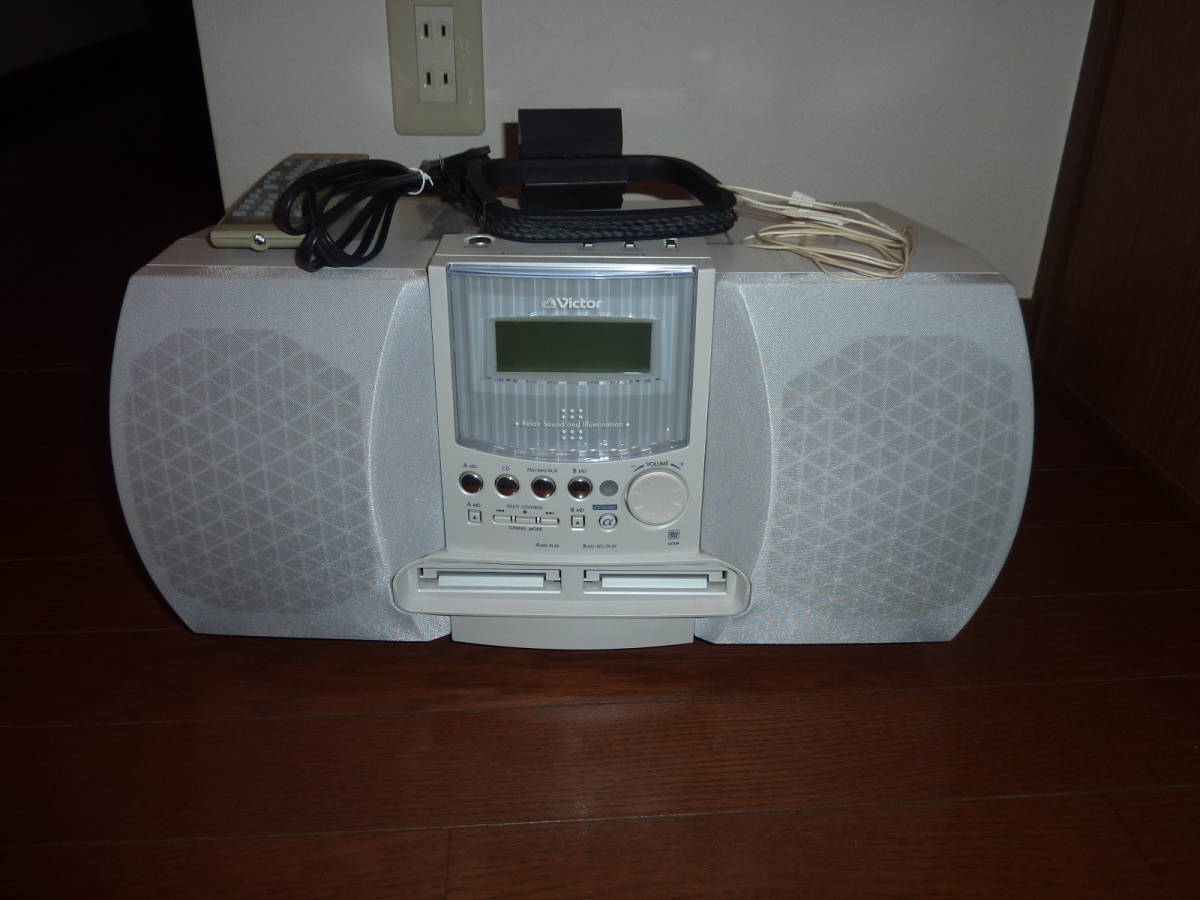 NS-X77WMD Victor ビクター | CD⁄MD⁄ラジオシステム MDコンポ 音響機器 