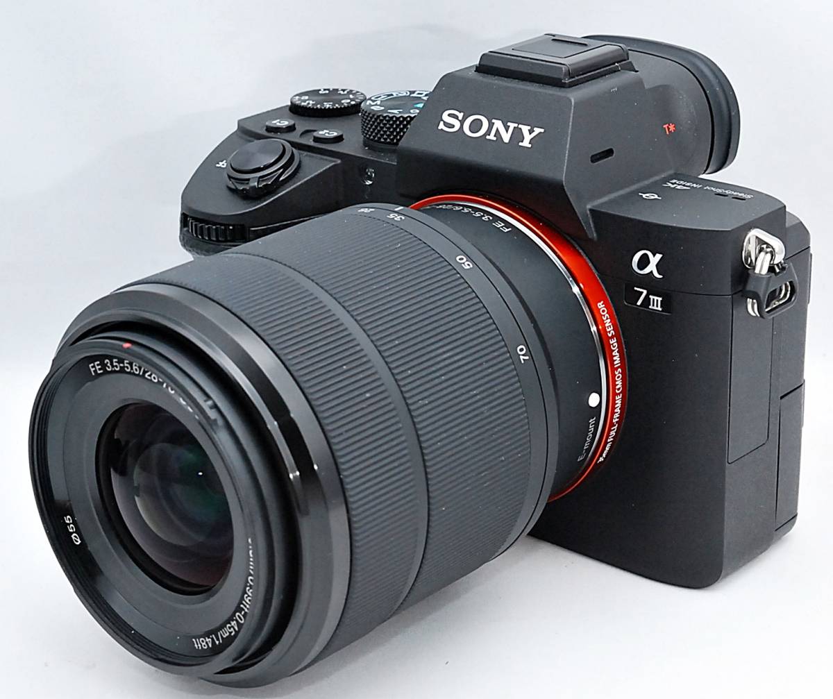 SONY　α7　ショット数11,140枚(作例あり) SONY VLOGCAM シャッター回数約5800枚 ZV-1 (ソニー) 2100万 VI発売