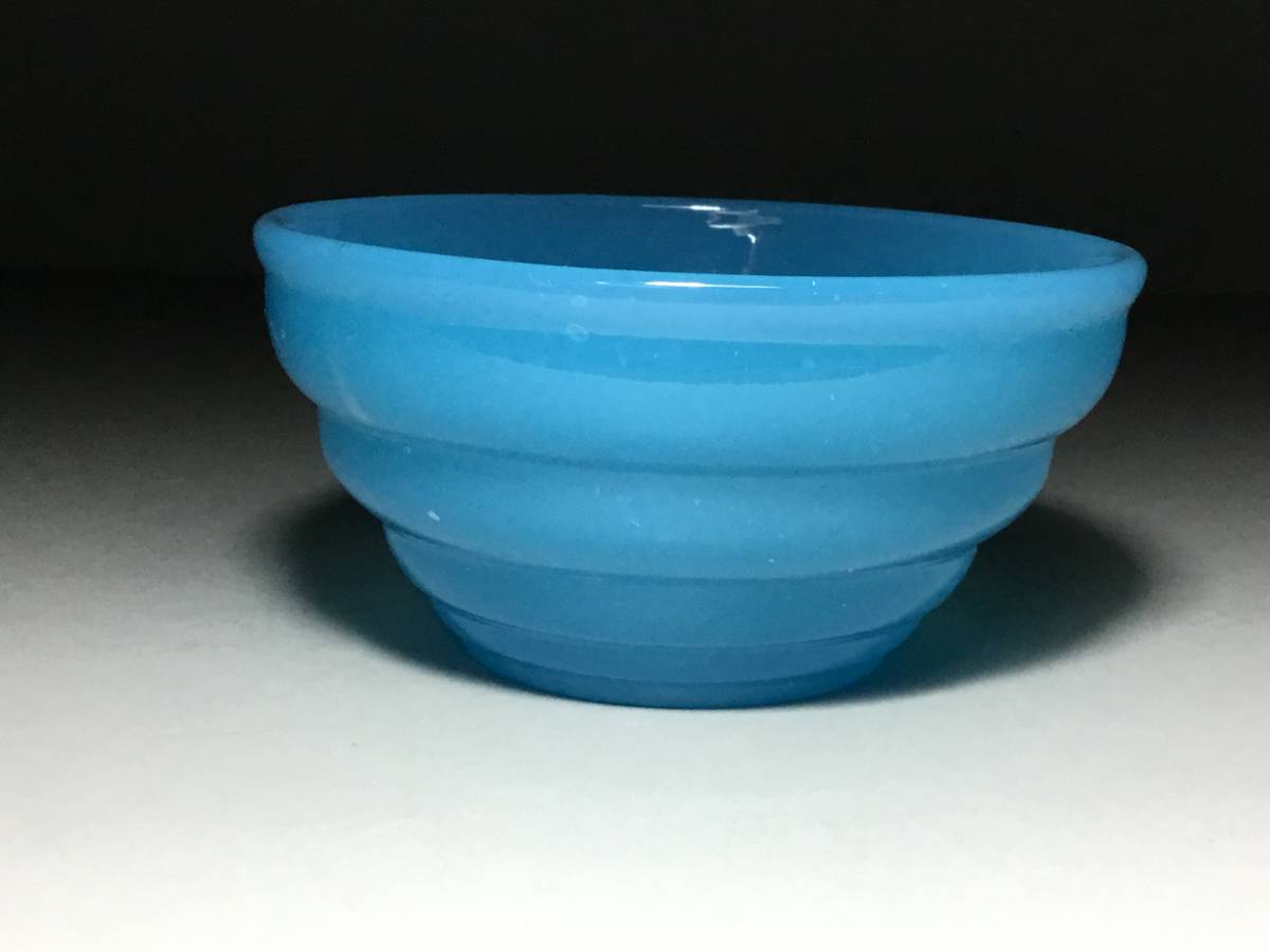 プレスガラス 昭和レトロ 氷コップ | 古いガラスの氷コップ 日々の暮らしを