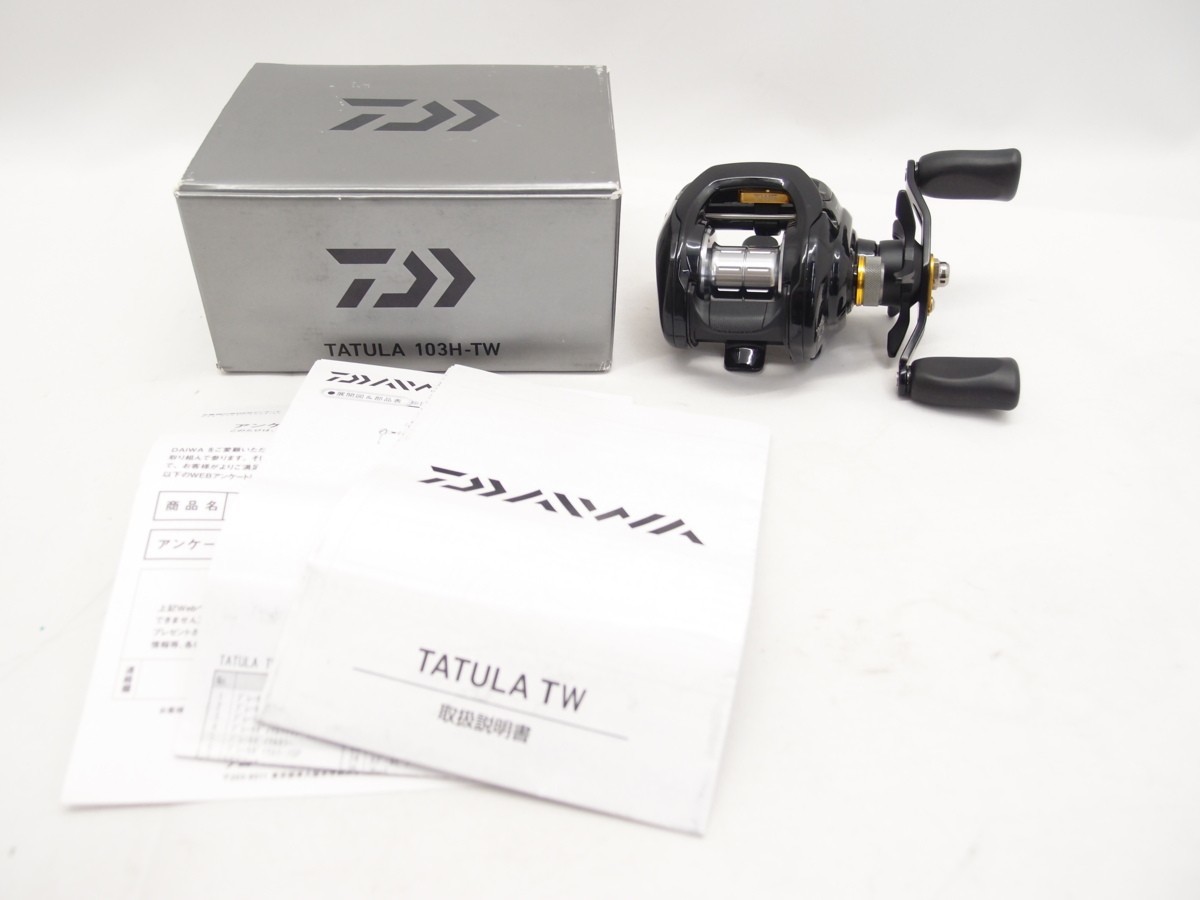 ダイワ タトゥーラ 103H-TW 6 3 ベイトリール TWS 初代｜Yahoo Daiwa