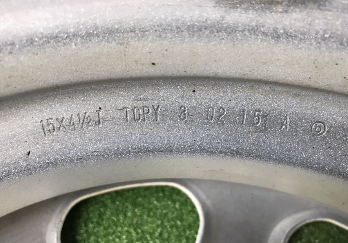 ☆ハスラー純正ホイール 人気 白 ホワイトスチール TOPY製 15インチ