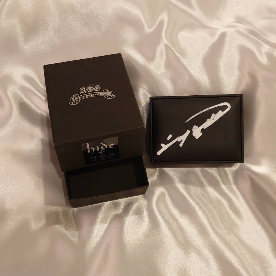 上川隆也 連続ドラマ「エンジェル・ハート」冴羽リョウ役衣装 シルバーネックレス サイン入り外箱付き_6