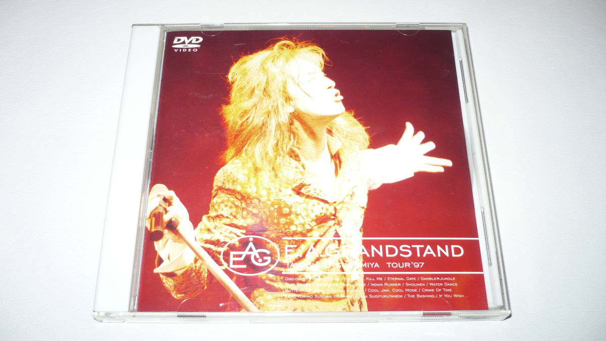 宇都宮隆 TAKASHI Utsunomiya UTSUNOMIYA DVD TOUR'97 E.A GRANDSTAND