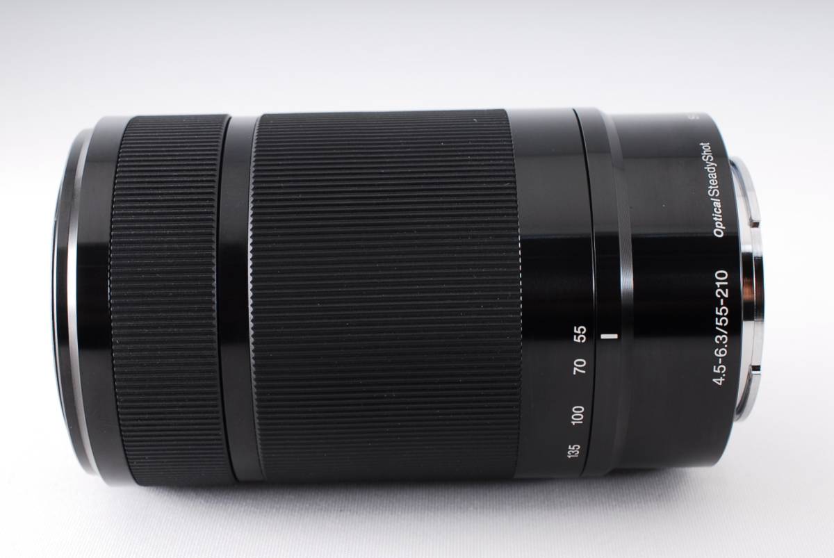 ★新品級★SONY ソニー E 55-210mm F4.5-6.3 OSS SEL55210 純正フード付 ポーチ付_3