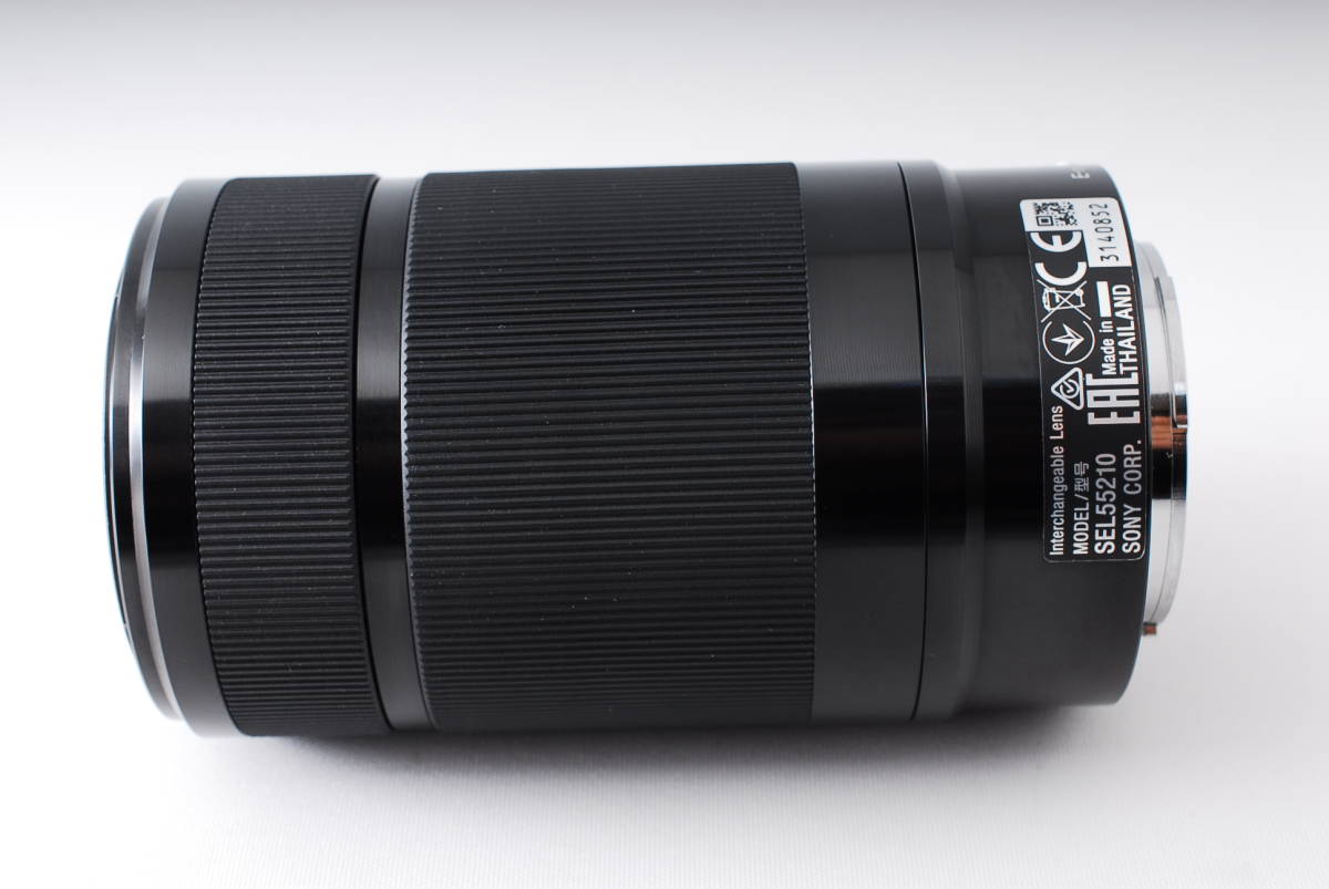 ★新品級★SONY ソニー E 55-210mm F4.5-6.3 OSS SEL55210 純正フード付 ポーチ付_4