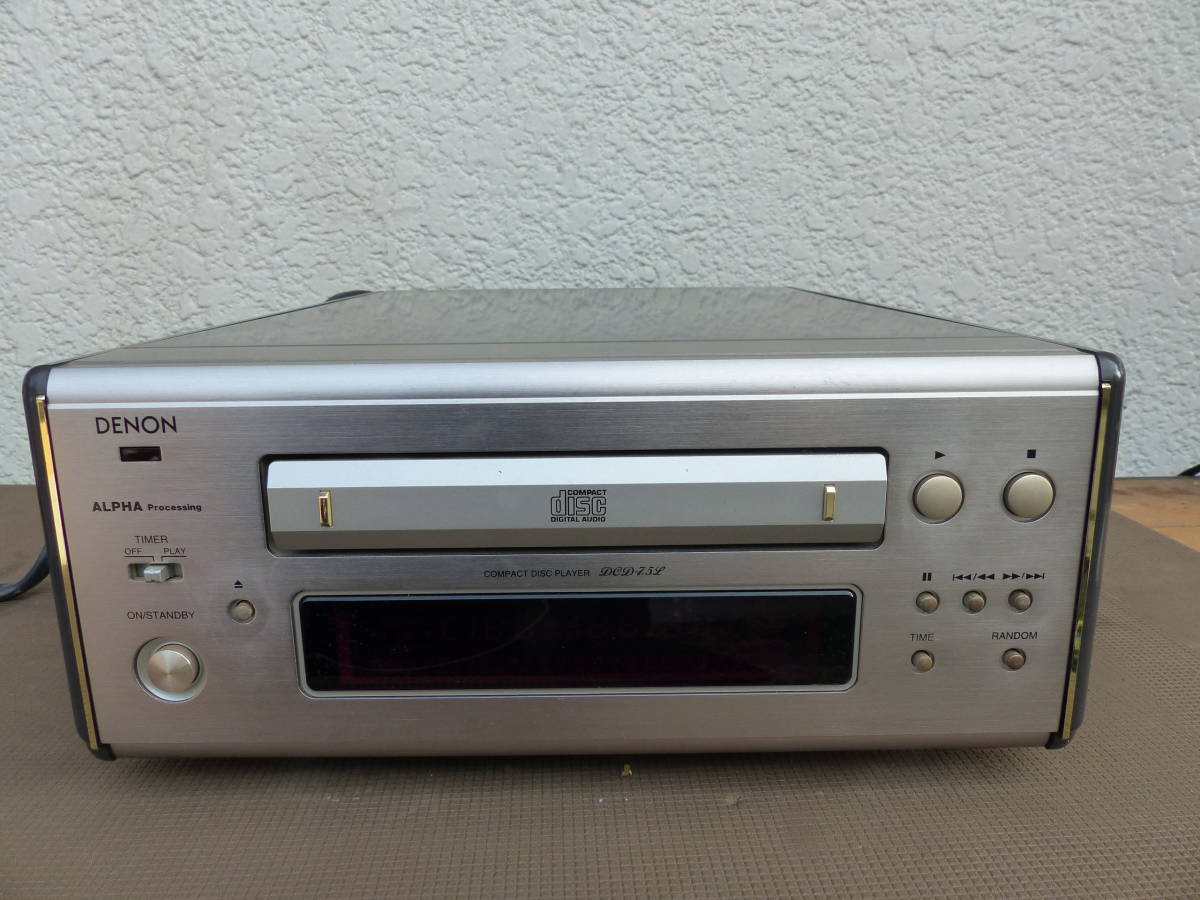 DENON DCD7.5L ラジオ・コンポ DENON DCD7.5L Yahoo!オークション