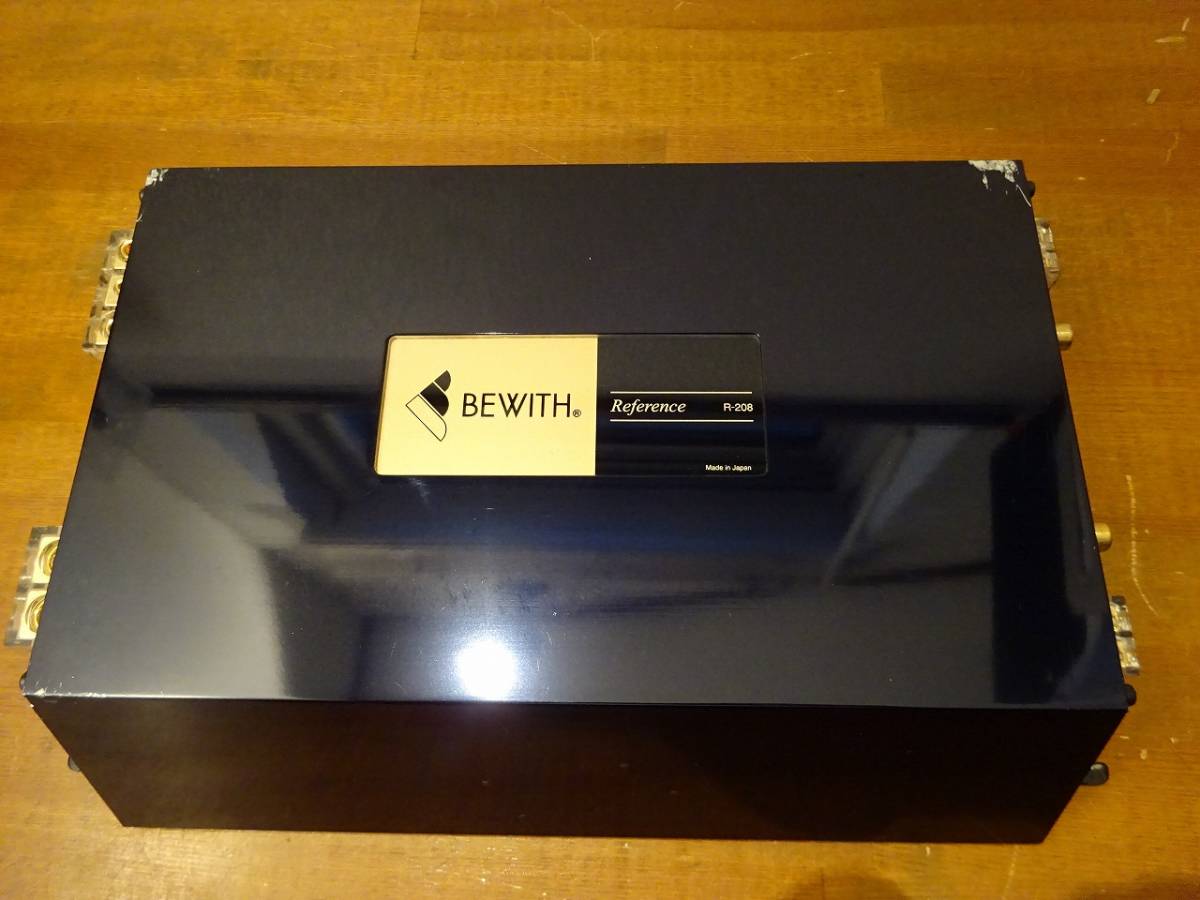 Bewith R-208 80w x 2 ch アンプ① R-208S BEWITH(ビーウィズ)のアンプ