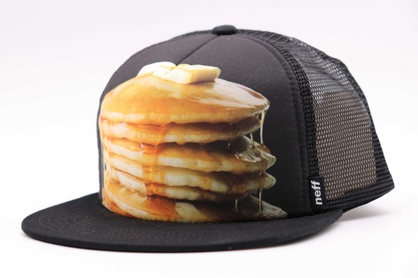 限定1最落ナシ NEFF ネフ パンケーキプリント メッシュキャップ 帽子 